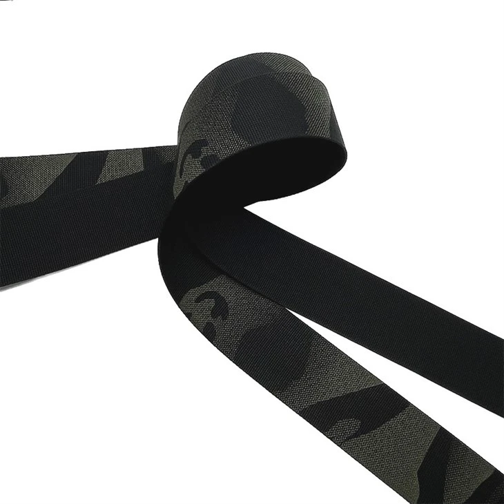 Multicam Black Nylon Webbing for Outdoor Use